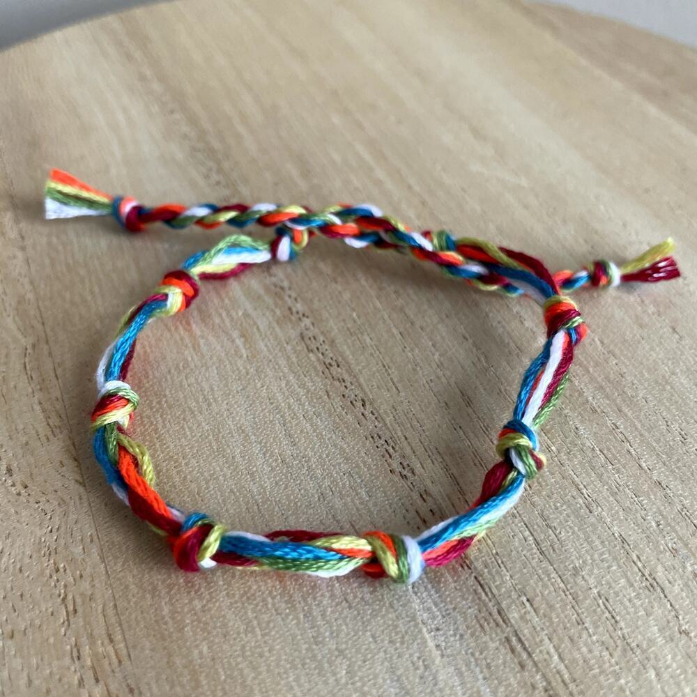 Hazel Bracelet anklet trendy comfortable tie embroidery thread woven gift